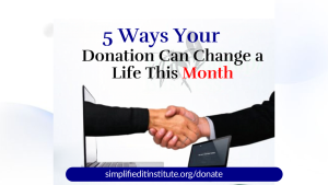 Read more about the article 5 Ways Your Donation Can Change a Life This Month