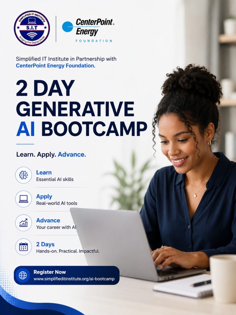 Free Generative AI Bootcamp 2026: Learn AI Skills, Prompt Engineering, and Productivity Tools Online