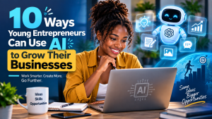 Read more about the article 10 Ways Young Entrepreneurs Can Use AI to Grow Their Businesses